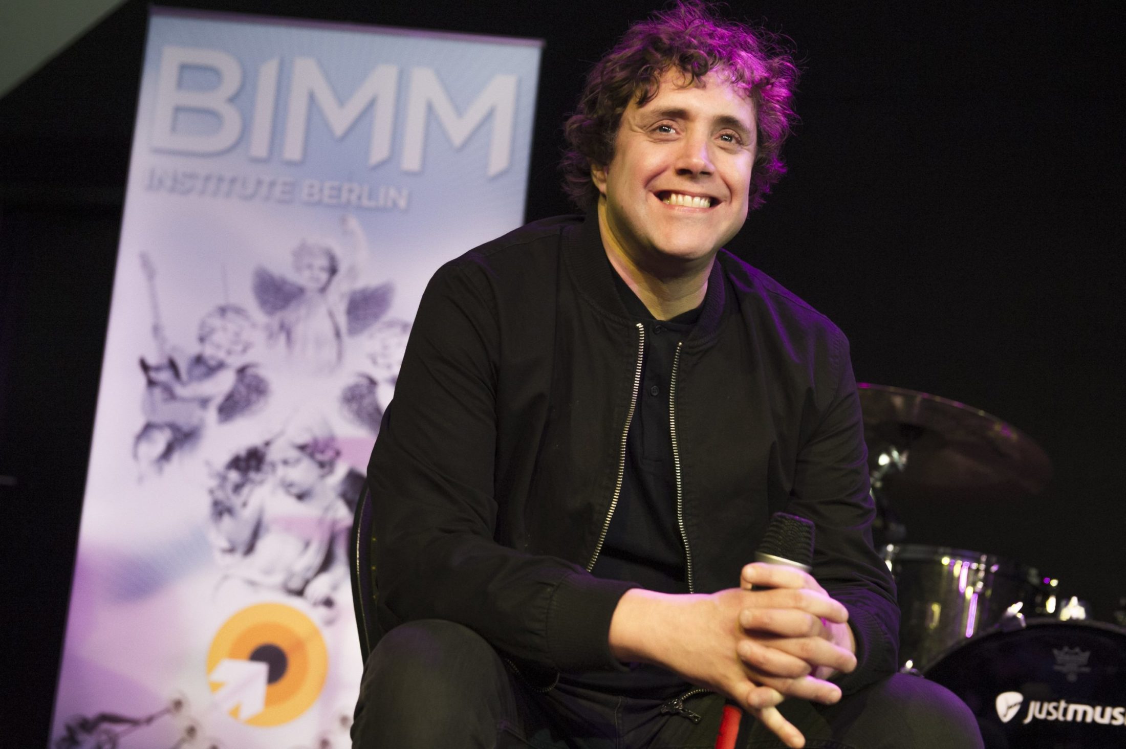 Ian Matthews Q&A at Just Music Showcase Berlin - BIMM University Berlin