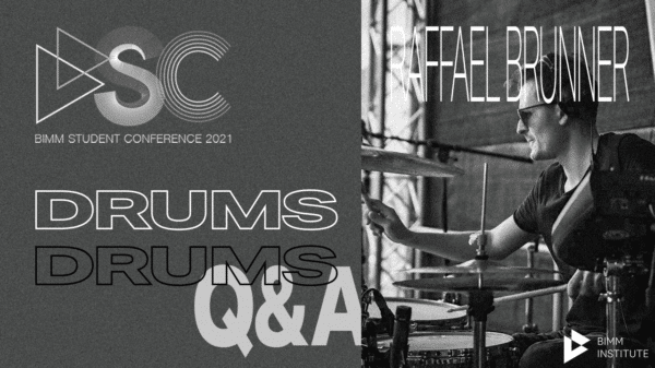 Professional Musicianship (Drums) Alumni Q&A with Raffael Brunner