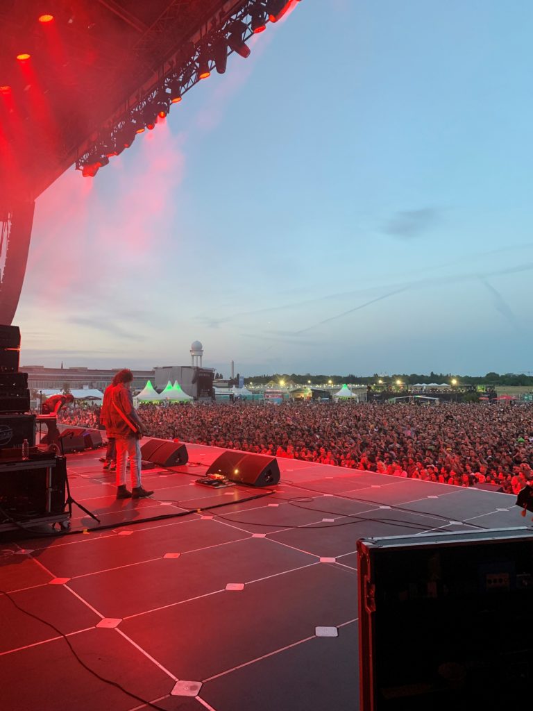 Backstage at Tempelhof Sounds Berlin