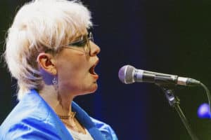 Last Laugh performing on stage at the BIMM Berlin graduation ceremony 2022