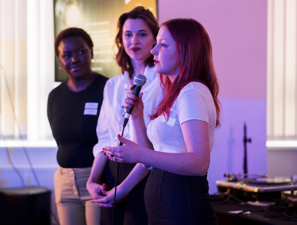 Aurore Ineza, Daria Kostina and Mila Kreft-Sietnicka