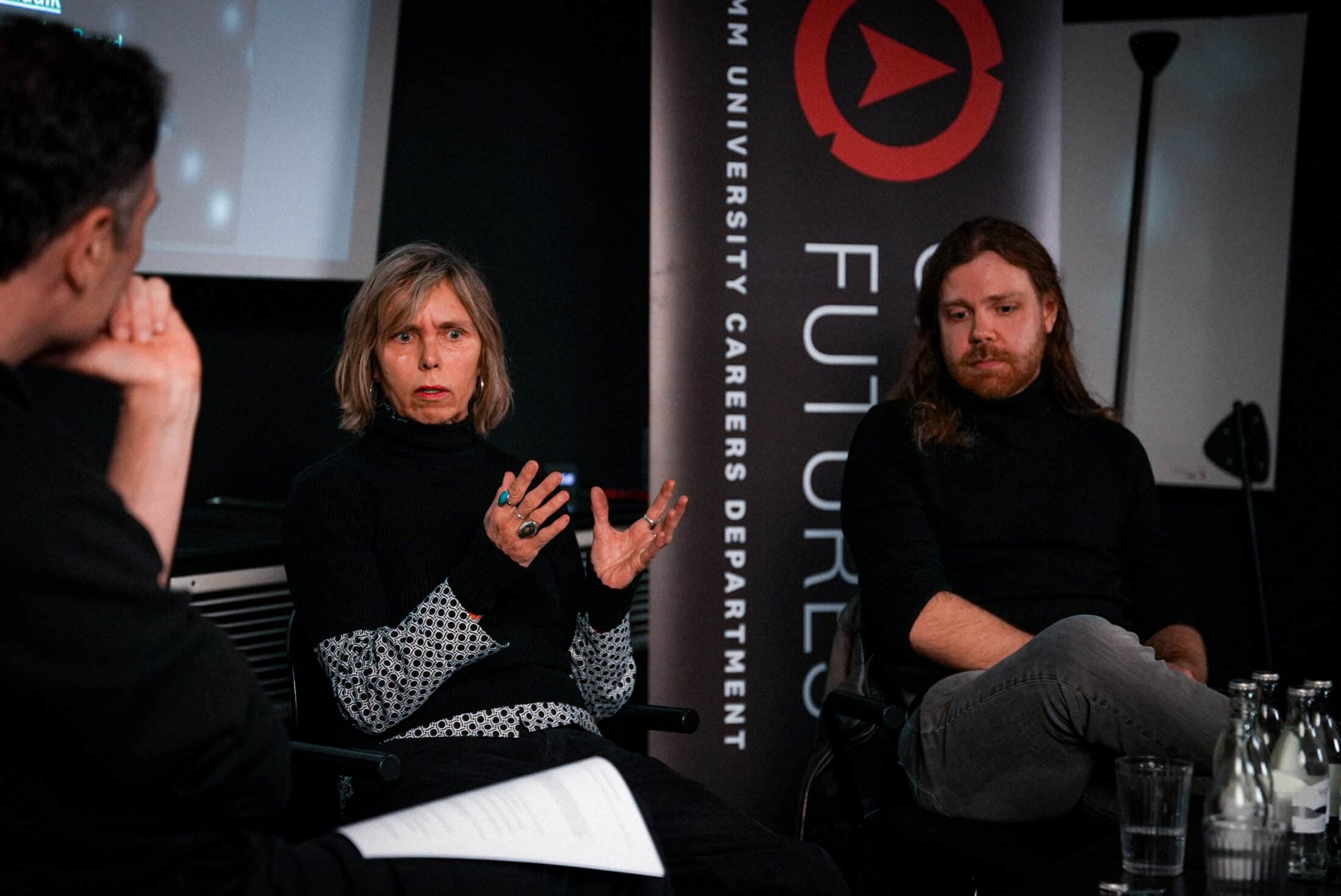 Marcus Loges, Sonja B. Zimmer and Katja Hörstmann from Studio Babelsberg