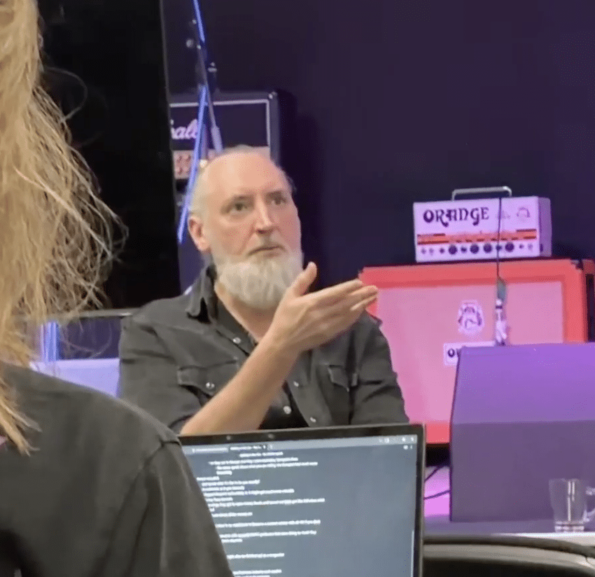 Fink speaks at BIMM Music Institute Masterclass