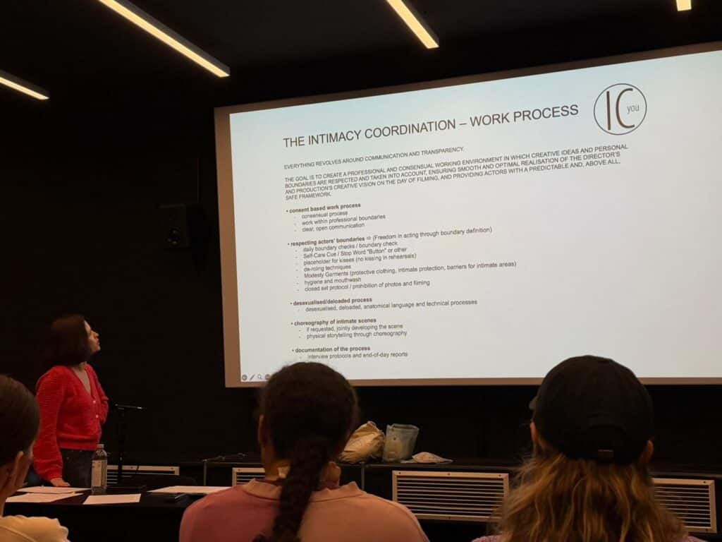 Jennifer ulrich dicusses safety on set