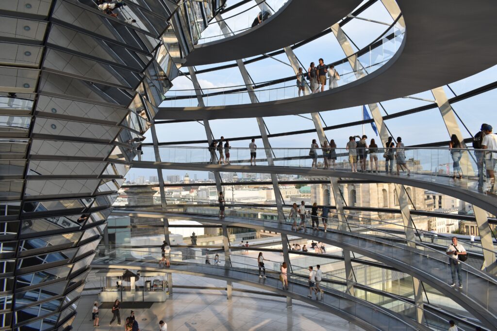 reichstag building dome