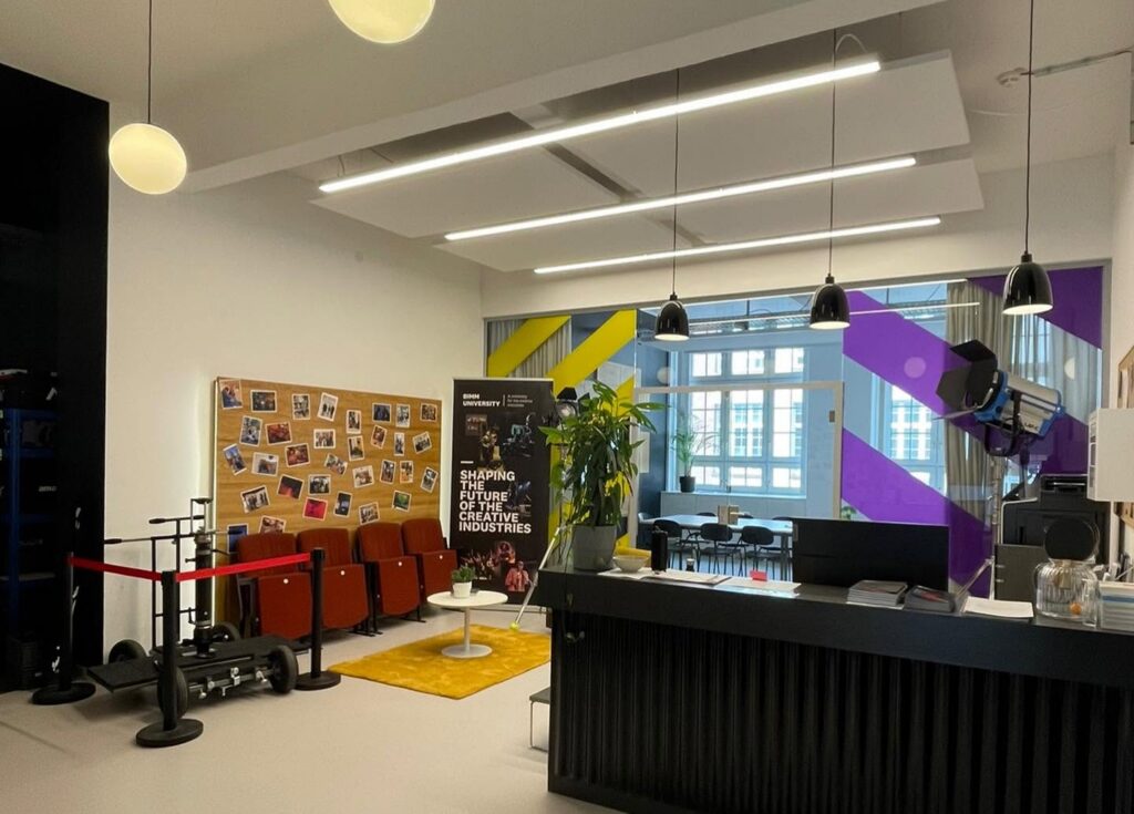 Molecule Studios, MetFilm School facilities desk 2024
