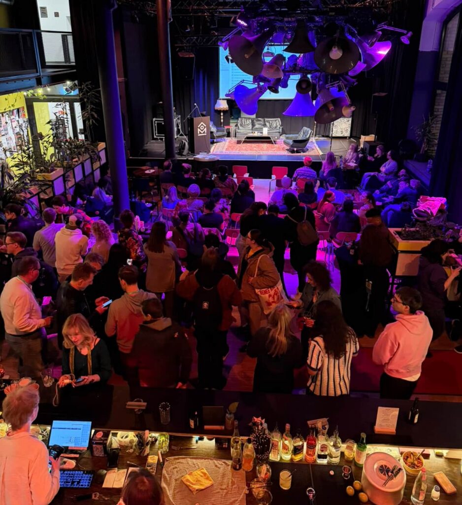 Berlin Song Fest crowd at House of Music