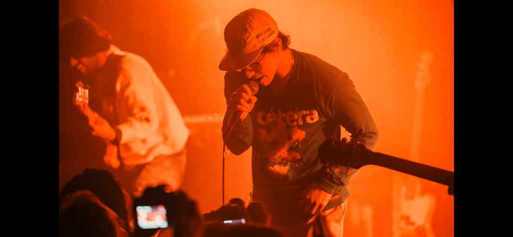 Hal Warren, rapper and MA PMP Student in berlin performing